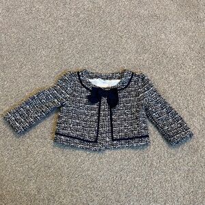 Janie and Jack Navy Tweed girls 2T Jacket